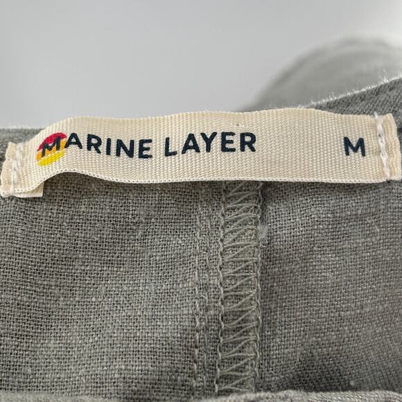 Marine Layer Shadow Green Sydney Beach Jumpsuit - Picture 10 of 11